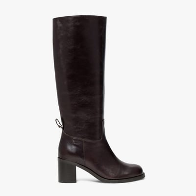 Botte À Talon en cuir FIONA BOCAGE