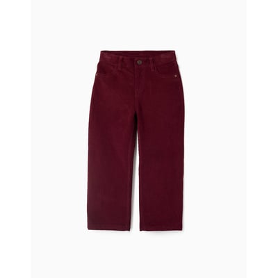 Pantalon à coupe droite en velours côtelé ZIPPY