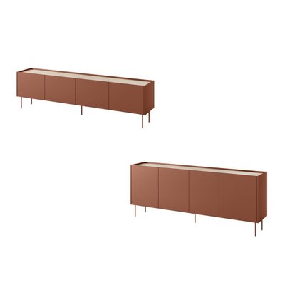 Ensemble buffet et meuble tv en panneaux de particules, ATLAS BOBOCHIC