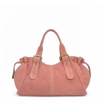 Sac bowling en croûte de cuir PRINCESSE SUEDE OH MY BAG