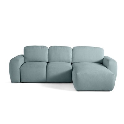 Canapé d'Angle Convertible en Tissu texturé 4 places - SORRENTE LISA DESIGN
