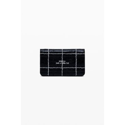 Grand porte-monnaie convertible à carreaux DESIGUAL