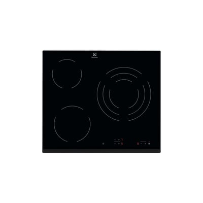 Plaque vitrocéramique BHV6232FOK - 3 foyers Noir ELECTROLUX