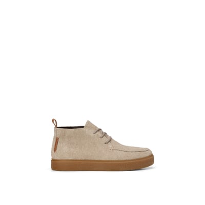 Bottines modèle Zen en cuir de vachette velours à poils longs MARC O'POLO