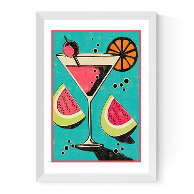 Miami Cocktail by Rocket 68 Print EAST END PRINTS