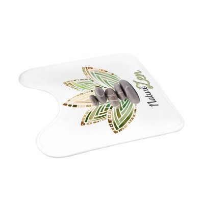 Tapis contour de WC Zen Forest DOUCEUR D'INTÉRIEUR