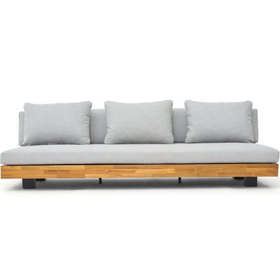 Canapé de jardin 3 places en bois FSC - CAPRI HOMIFAB