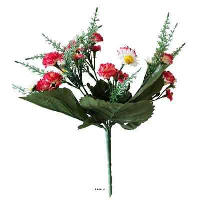 Bouquet de Marguerites & mini oeillets factic ARTIFICIELLES