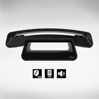 Téléphone sans fil ePure Iconic Noir ALCATEL