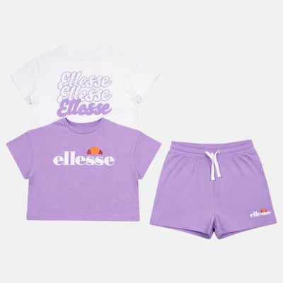 Lot de 2 t-shirts manches courtes et short GROOVY ELLESSE