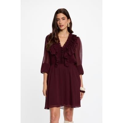 Robe courte ajustée MORGAN