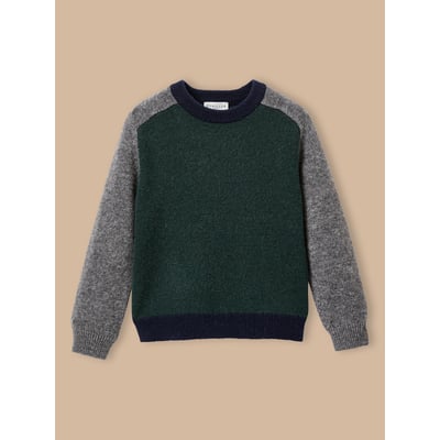 Pull colorblock en laine CYRILLUS