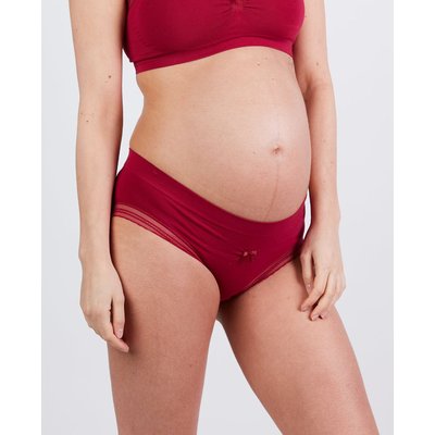 Slip taille basse Milk bordeaux CACHE COEUR