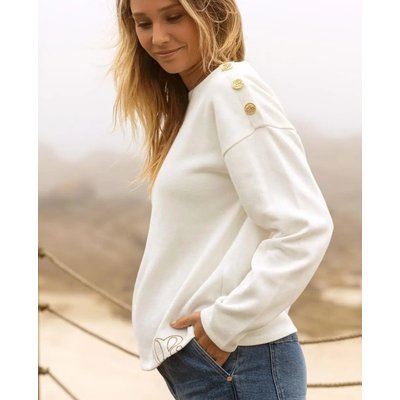 Pull marin de grossesse Molene CACHE COEUR