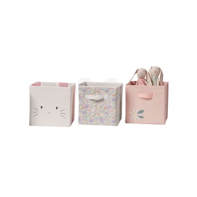 Lot de 3 bacs de rangement CHAMPÊTRE VERTBAUDET