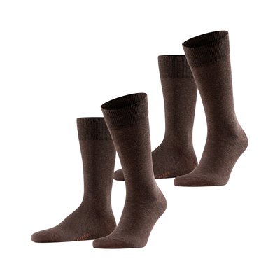 Chaussettes Happy 2-Pack Coton FALKE