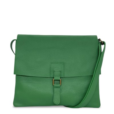 Sac bandoulière besace en cuir grainé COQUETTE OH MY BAG