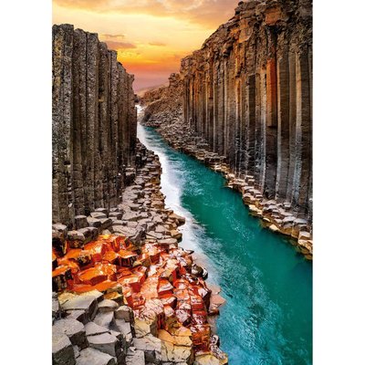 Tableau Mural Canyon Basalte GRANDS ESPACES CEANOTHE