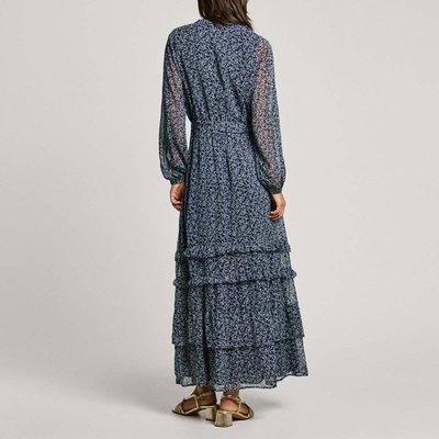 Robe Longue À Imprimé Floral PEPE JEANS