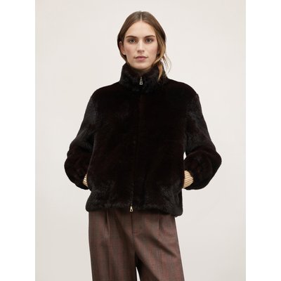 Blouson court effet peluche MOTIVI