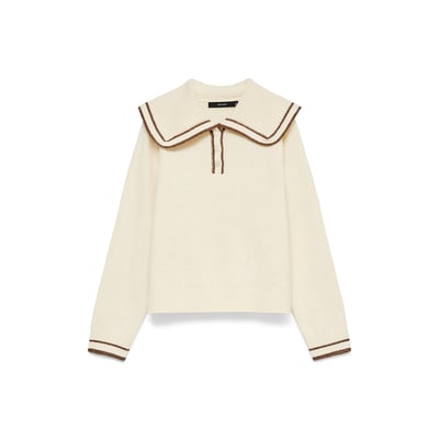 Pull col claudine en grosse maille VERO MODA
