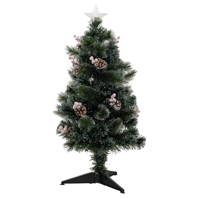 Sapin lumineux fibre optique Sofia 34 LED H90 cm FEERIC LIGHTS & CHRISTMAS