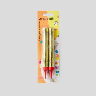 Bougie étincelle MONOPRIX
