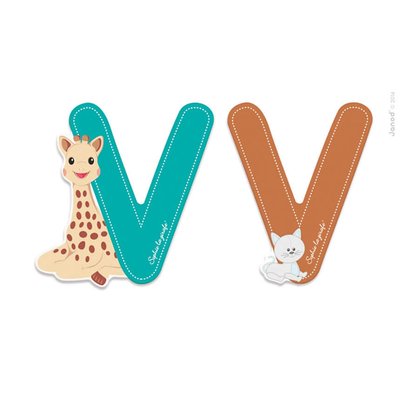 Lettre de l' Sophie la girafe V JANOD