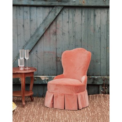 Fauteuil crapaud rose Ernest N°23 - Bon état DEBONGOUT