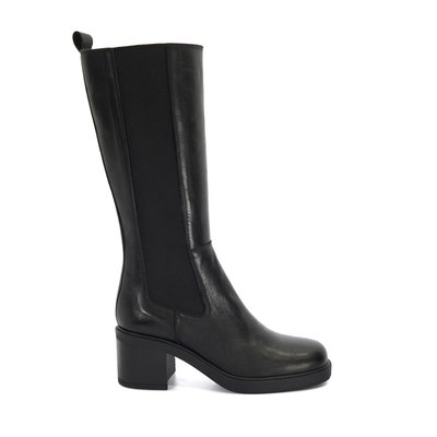 Bottes genouillères à talon carré - TEMLEY DUNE LONDON