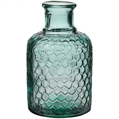 Vase serena en verre recyclé 12x12x20cm WADIGA