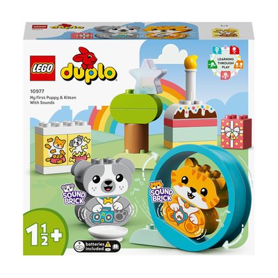 Duplo Mes premiers chiot et chaton avec effets sonores LEGO