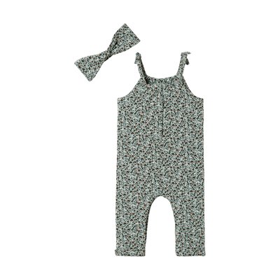 Ensemble combinaison et bandeau  en molleton VERTBAUDET