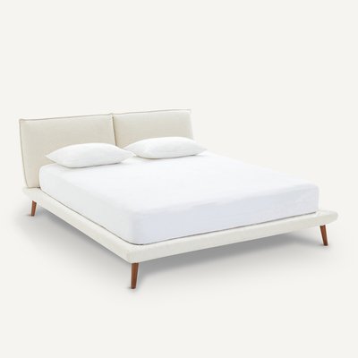 Lit bouclette + sommier, Aurore design E. Gallina AM.PM
