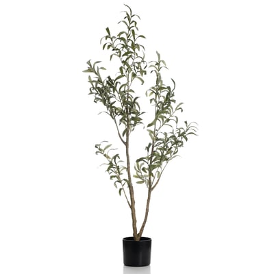 130cm Artificial Slim Silhouette Olive Tree SO'HOME