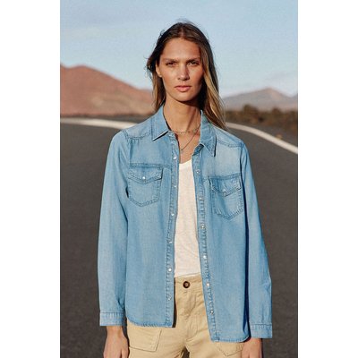 Chemise en denim pressionnée ERILA LA PETITE ETOILE