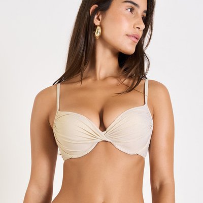 Haut de maillot balconnet Praline - ADAMAN LIVIA