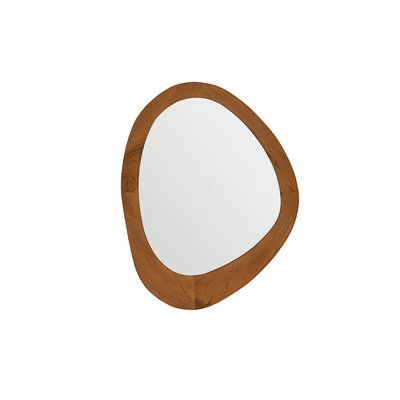 Miroir organique en teck massif 75x60 cm  ADELE BERAH GETAH