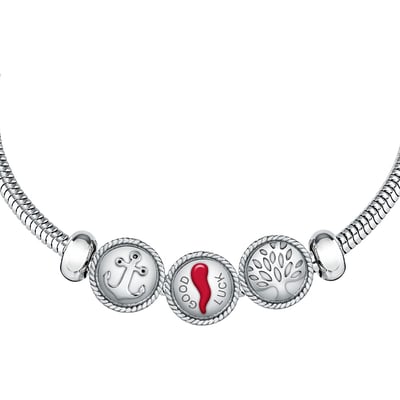Bracelet en acier DROPS MORELLATO