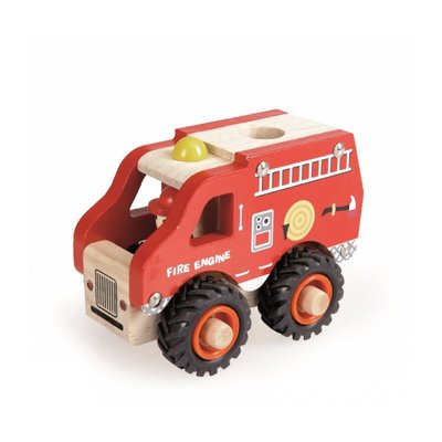 Camion de pompiers en bois EGMONT TOYS