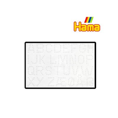 Plaque - "lettres" HAMA