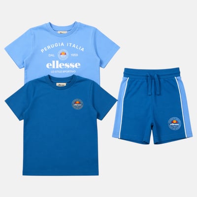 Lot de 2 t-shirts manches courtes et short SUMMER CAMP ELLESSE