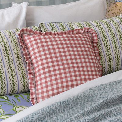 Maude Gingham Cotton Cushion FURN.
