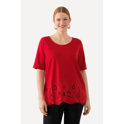 T-shirt à col rond et manches courtes ULLA POPKEN