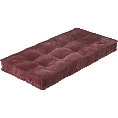 Pouf en velours rectangulaire, Posh Velvet RECOLLECTION