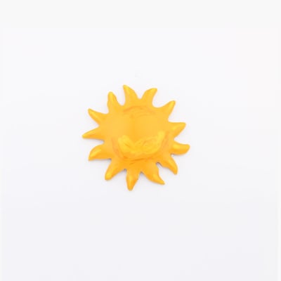 Pin's soleil jaune BALABOOSTE