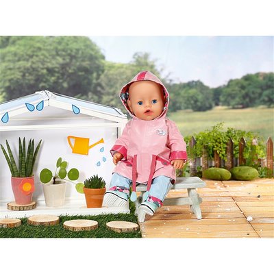 Baby born Deluxe Set de pluie pour poupée 43cm ZAPF CREATION