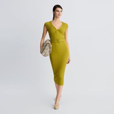 Robe en maille avec ceinture LIU JO