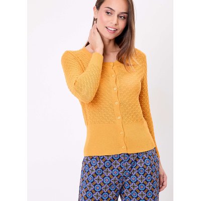Gilet court cintré uni coton KARMU PRINCESSE NOMADE