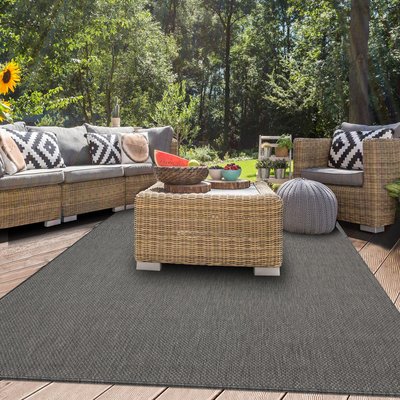 Tapis extérieur tissé kilim rectangle GEGIA UN AMOUR DE TAPIS